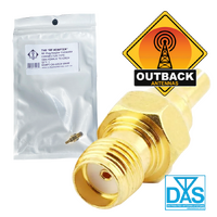 SMA Female to CRC9 Male RF Coaxial Adapter The "RF ADAPTER"