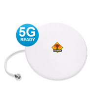 The "PIKLET" Omni Antenna Very Low Profile INDOOR 3G, 4G, LTE, 5G 698-960/1710-4000MHz or 2.4Ghz WiFi 5dBi,